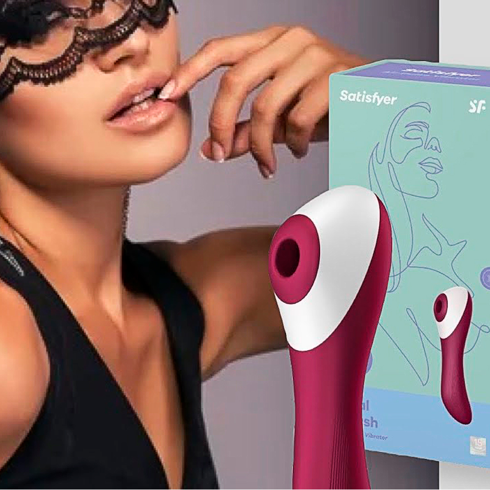 вакуум-волновой вибростимулятор Dual Crush Satisfyer 